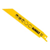 DEWALT Bi-Metal Reciprocating Blade for Metal 152mmx14 TPI (Pack 5)