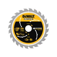 DEWALT XR FlexVolt Circular Saw Blade 190x30mmx24T