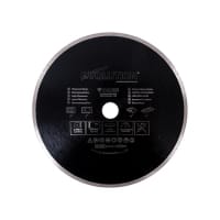Evolution RAGE Diamond Blade, Continuous Rim 255x25.4mm