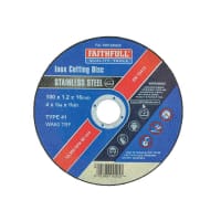 Faithfull Inox Cutting Disc 100x1.2x16mm