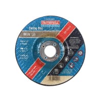 Faithfull Depressed Centre Metal Cut Off Disc 100x3.2x16mm