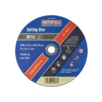 Faithfull Metal Cut Off Disc 230x3.2x22.23mm