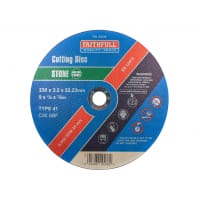 Faithfull Stone Cut Off Disc 230x3.2x22.23mm