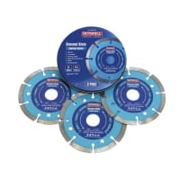 Faithfull Contract Diamond Blades 115x22.2mm (Pack 3)