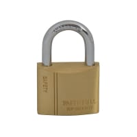 Faithfull Brass Padlock 40mm 3 Keys
