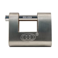 Faithfull Brass Shutter Padlock 80mm