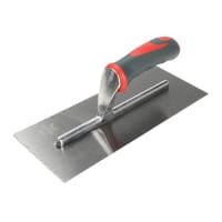 Faithfull Notched Trowel V 3mm Soft Grip Handle 11x4.1/2in