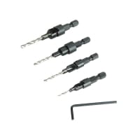 Faithfull Screwsink Set, 4 Piece