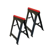 Faithfull Plastic Trestles Height 82cmxLength 57cm (Twin Pack)