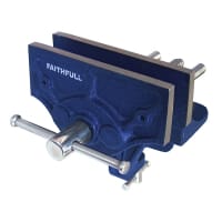 Faithfull Woodcraft Vice 150mm (6in) - Clamp Mount
