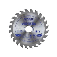 Faithfull TCT Circular Saw Blade 180x30mmx24T POS