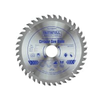 Faithfull TCT Circular Saw Blade 180x30mmx40T POS