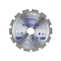 Faithfull TCT Circular Saw Blade Nail Cutting 184x30mmx14T NEG