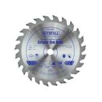 Faithfull TCT Circular Saw Blade 190x16mmx24T POS