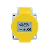 Faithfull IP44 Panel Socket 16A 110V