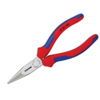 Knipex Snipe Nose Side Cutting Pliers (Radio) Multi-Component Grip 160mm (6.1/4in)