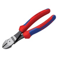Knipex High Leverage Diagonal Cutters Multi-Component Grip 180mm