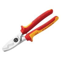 Knipex VDE Cable Shears with Twin Cutting Edge 200mm