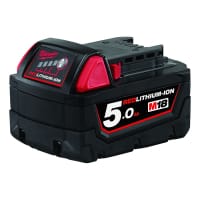 Milwaukee M18 B5 REDLITHIUM-ION Slide Battery Pack 18V 5.0Ah Li-ion