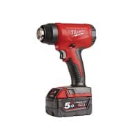 Milwaukee M18 BHG-502 Cordless Heat Gun 18V 2x5.0Ah Li-ion