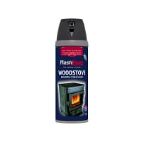 PlastiKote Twist & Spray Woodstove Paint Black 400ml