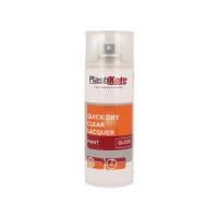 PlastiKote Trade Quick Dry Clear Lacquer Spray Gloss 400ml