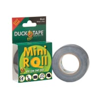 Shurtape Duck Tape Mini Roll 25mmx10m Black