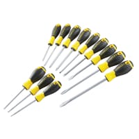 STANLEY 0-60-212 Essential Screwdriver Set, 12 Piece