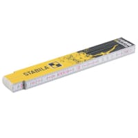 Stabila 1407 Wooden Folding Rule 2m