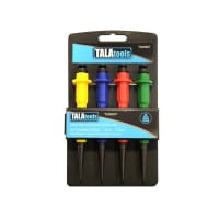 TALAtools Nail & Centre Punch Set, 4 Piece