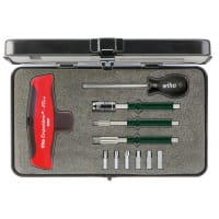 Wiha TorqueVario-S T Screwdriver Set, 11 Piece