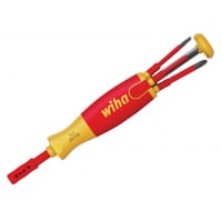 Wiha 41235 manual screwdriver Multi-bit screwdriver Straight screwdriver