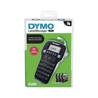 Dymo Labelmanager 160 Label Maker Starter Kit With 3 Rolls D1 Label Tape