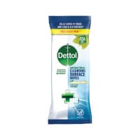Dettol Antibacterial Cleansing Wipes – Pack of 126 | Kills 99.9% of Bacteria (3189500S)