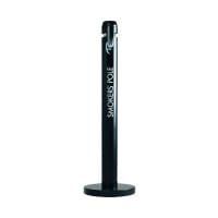 Rubbermaid Smokers Pole Ashtray Black FGR1BK