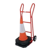 Traffic cone steel sack truck