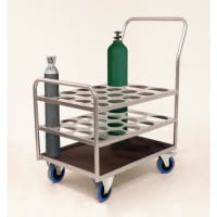19 Bottle Oxygen Cylinder Trolley