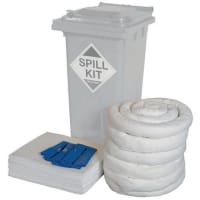 Refill kit for 120L wheelie bin spill kit, oil and fuel Single Pack