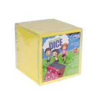 Clever Kidz 5 Inch Create Your Own Games Foam Dice - Creative Classroom Tool