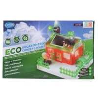 Clever Kidz Eco Solar Energy Concept House - Educational Model for Learning Solar Energy