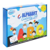 Clever Kidz Magnetic Learning Game Alphabet Activity Set - Engaging Game for Learning Letters