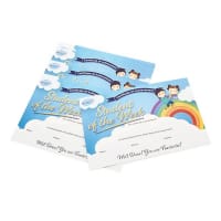 Clever Kidz Reward Certificates Student of the Week Pack of 25 - Certificates for Weekly Recognition