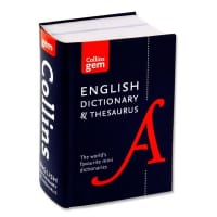 Collins Gem English Dictionary & Thesaurus - Expand Vocabulary