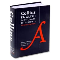 Collins Pocket English Dictionary & Thesaurus - Improve Your Writing