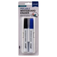 Concept Peelable Whiteboard Eraser with 2 Markers - All-in-One Whiteboard Solution