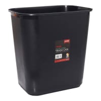 Concept Waste Paper Trash Can - Simple & Functional Office Trash Bin Single Pack Black 18L