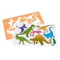 Crafty Bitz Stencil 185x265mm - Dinosaur - Fun Learning for Kids