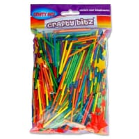 Crafty Bitz Bag Coloured Matchsticks 75g - Versatile Craft Materials
