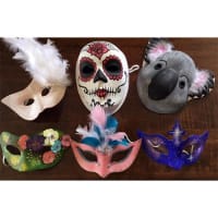 Crafty Bitz Pack of 10 Masks - Caesar - Creative Costume Accessory