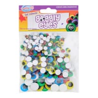 Crafty Bitz Coloured Goggly Eyes Pack of 300- Fun Craft Accessories